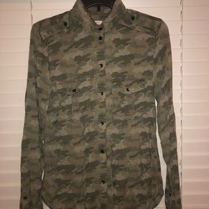 AE Long Sleeve Camo Shirt